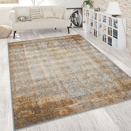 Dijital Baskı Yıkanabilir Kaymaz Taban Salon Halısı Ve Yolluk LNA1808