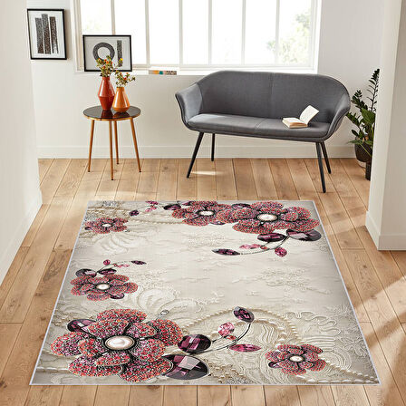 Dijital Baskı Yıkanabilir Kaymaz Taban Salon Halısı Ve Yolluk LNA1848-SM252