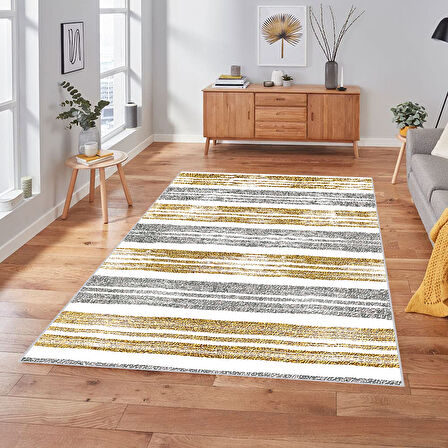 Dijital Baskı Yıkanabilir Kaymaz Taban Salon Halısı Ve Yolluk LNA1850-SD127