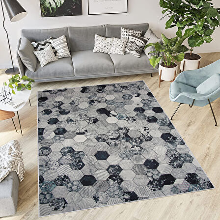 Dijital Baskı Yıkanabilir Kaymaz Taban Salon Halısı Ve Yolluk LNA1865-SD162