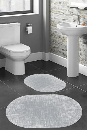 Eliana Home Dijital Baskı 2'li Banyo Paspas Takımı  LNA5-HS180 100x60 ve 60x50 cm