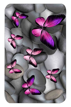 Eliana Home Dijital Baskı 2'li Banyo Paspas Takımı  LNA5036 100x60 ve 60x50 cm