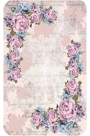 Eliana Home Dijital Baskı 2'li Banyo Paspas Takımı  LNA5065 100x60 ve 60x50 cm