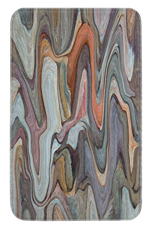 Eliana Home Dijital Baskı 2'li Banyo Paspas Takımı  LNA5086 100x60 ve 60x50 cm