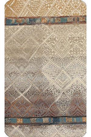 Eliana Home Dijital Baskı 2'li Banyo Paspas Takımı  LNA5183 100x60 ve 60x50 cm