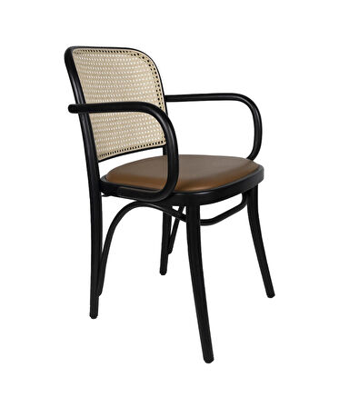 Linda Kollu Hasırlı Sandalye