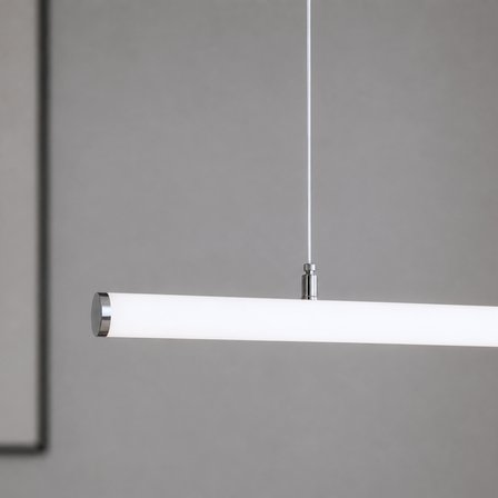Lenor Tam Çevresel Işık Yayılımlı Beyaz Lineer LED Sarkıt 