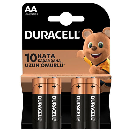 LENAY  Duracell Aa Kalem Pil 4'lü