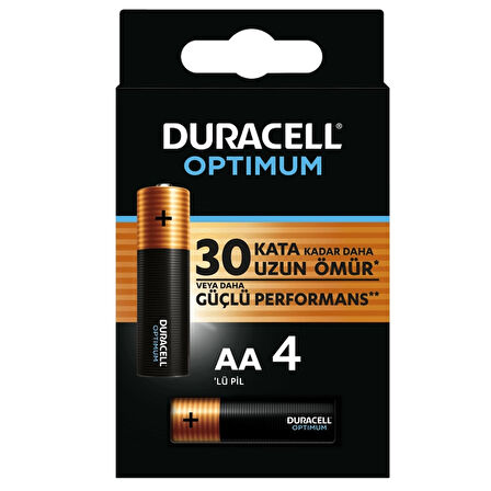 LENAY  Duracell Optımum Aa Kalem Pil 4lü