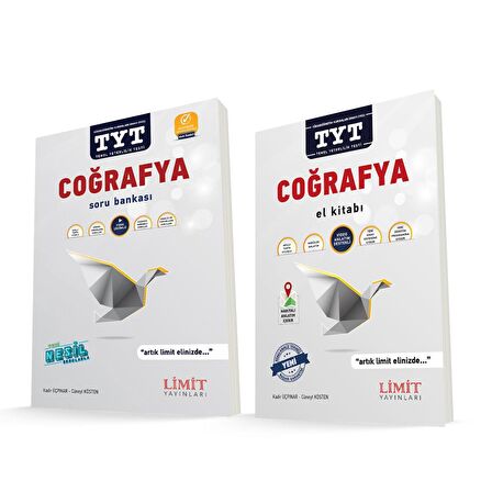 Limit Yayınları TYT Coğrafya Soru Bankası ve Coğrafya El Kitabı 2 Kitap Set