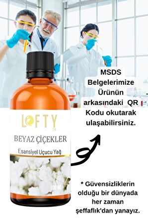 Limon Çiçeği Uçucu Yağ Buhurdanlık Esansı Oda Kokusu Uçucu Esansiyel Yağ Buhur Yağı 100ML