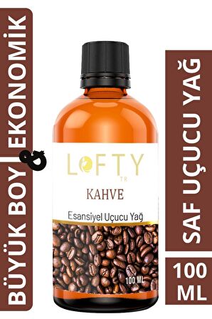 Kahve Uçucu Yağ Buhurdanlık Esansı Oda Kokusu Uçucu Esansiyel Yağ Buhur Yağı 100ML