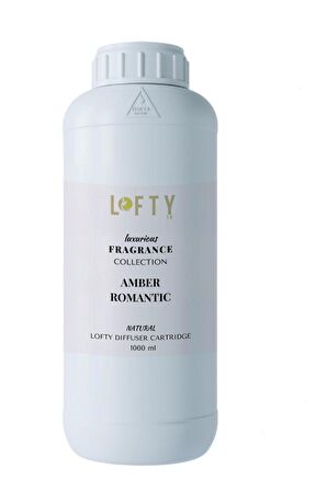 Tüm Koku Makinalarına Uyumlu Amber Romantik Koku Makinası Kartuşu 1000 Ml