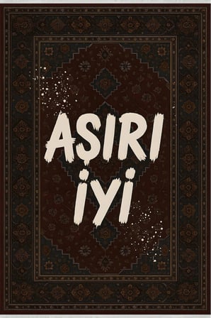 Klasik Motifli "Aşırı İyi" Halı – Retro Yazılı Tasarım | Kaymaz, Yıkanabilir, Robot Süpürge Uyumlu