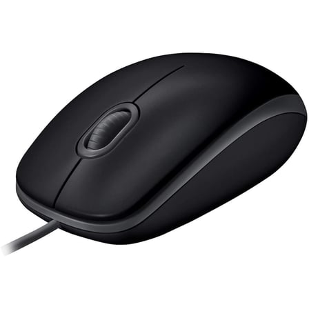 LOGITECH 910-005508, B110 Siyah, USB Kablolu, 1000dpi, Optik, 3 Tuşlu, Mouse