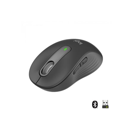 LOGITECH 910-006253, M650 Signature, Siyah, Sağ El, USB Nano 2,4G Kablosuz, 4000dpi, Optik, 5 Tuşlu, 24ay Pil Ömrü, Sessiz Mouse