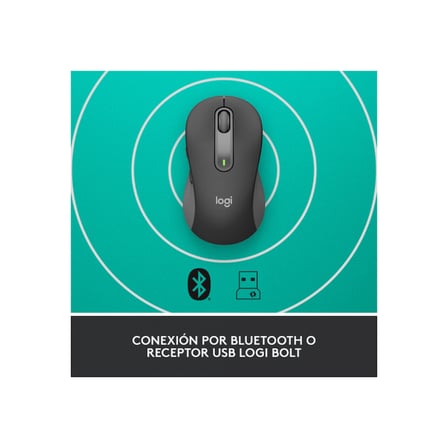 LOGITECH 910-006253, M650 Signature, Siyah, Sağ El, USB Nano 2,4G Kablosuz, 4000dpi, Optik, 5 Tuşlu, 24ay Pil Ömrü, Sessiz Mouse