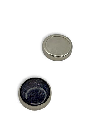 Eşarp Ve Şal Mıknatısı Simli Mor - Başörtü Tutucu Kadın Tesettür Aksesuar Mıknatıs