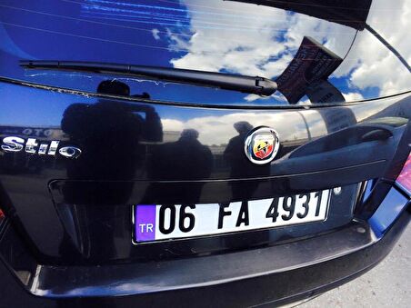 Fiat Stilo Abarth Logo Rozet Komple Set