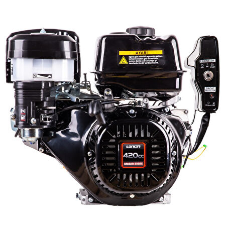 Loncin G420FD-I EUR5 Benzinli Motor 15HP Marşlı