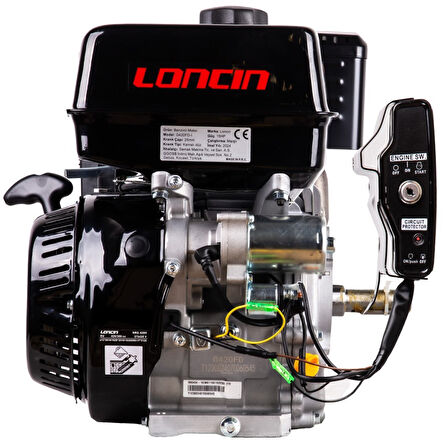Loncin G420FD-I EUR5 Benzinli Motor 15HP Marşlı