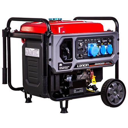 Loncin GH9000İ EUR5 Jeneratör 7.5 kW İnvertör Benzinli