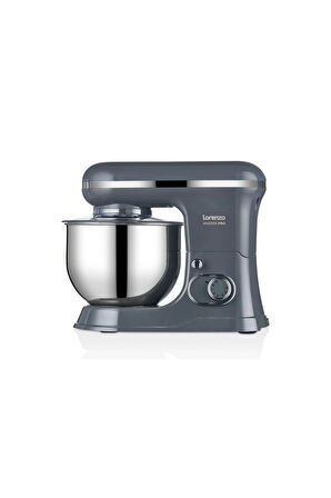 Lorenzo Master Pro Stand Mixer Hamur Yoğurma Makinesi 1500 W Gri