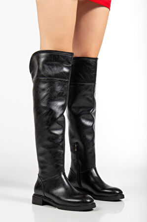 Suins Lorissa Model Dizüstü Kadın Siyah Çizme