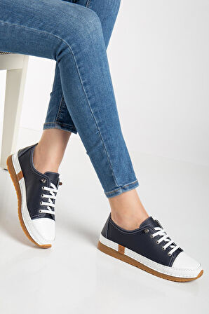 Suins Lorry Hakiki Deri Yumuşak Kadın Günlük Spor Ayakkabı Sneaker