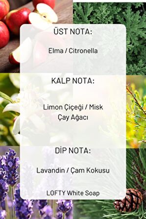 Beyaz Sabun Cam Şişe Oda Ve Çamaşır Spreyi Vegan Içerik / Oda Parfümü / Oda Kokusu Lüx / White Soap