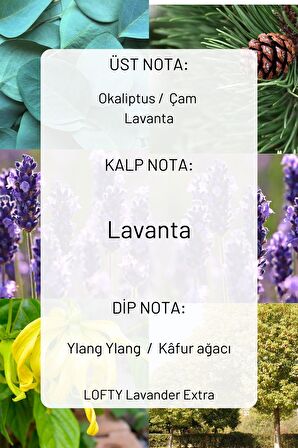 Lavanta Extra Oda ve Çamaşır Spreyi Oda Parfümü, Oda Kokusu, Koku Giderici Lavander Extra 250ML