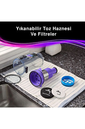 Black+Decker  SUMMITSERIES™ select 21.6V/4.0Ah 4’ü 1 Arada Şarjlı Dikey Süpürge, Gri