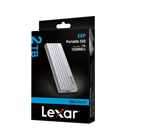 LEXAR 2TB LPAE06N002T-RNBNG EXT.SSD 2TB USB3.2 GEN2 UP TO 1050MB/S READ AND 1000MB/S WRITE