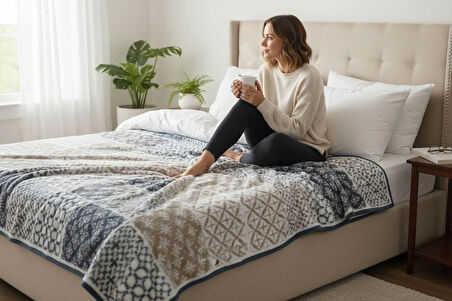 Lüks Peluş Battaniye