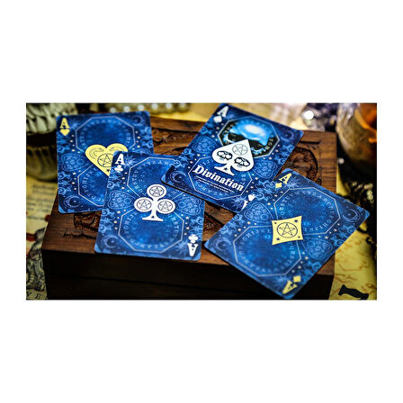 LPCC Legends Playing Cards Divination Blue Premium Oyun Kağıdı iskambil Kartları Destesi