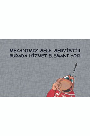 Self Servis Mekan Kapı Önü Paspas LoveBug-T