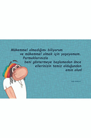 No Judgment ! Kapı Önü Paspas LoveBug-T