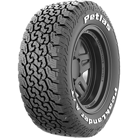 Petlas 285/75R16 116/113R LRC (RWL) (Beyaz Yazılı) Peaklander A/T 4 Mevsim Lastiği (Üretim Yılı: 2025)