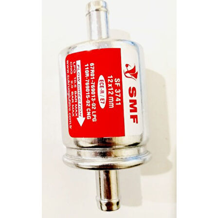 SMF Atiker Akl Tipi Lpg Filtresi 12 x 12MM