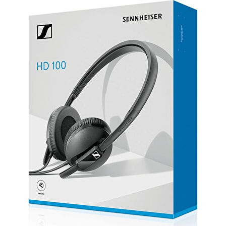 Sennheiser HD 100 Kafa Üstü Siyah Kulaklık TEŞHİR 