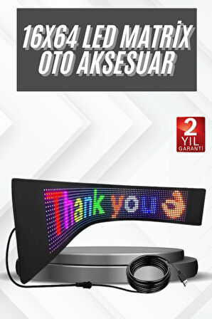 Kumandalı Kayar Yazı LED Panel