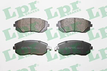 LPR 05P1363 Ön Fren Balatası Subaru Impreza 00-08 Legacy 02-08 BRZ 12-Forester 02-07 26296AE160