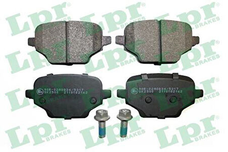LPR 05P2162 Fren Balatası Arka Partner-Rifter-Berlingo 1.5HDI-1.6HDI 18- 1635254980
