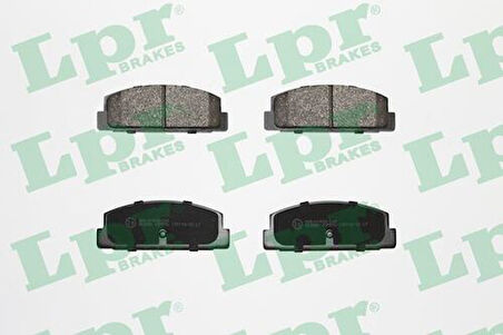 LPR 05P876 Fren Balatası Arka Mazda 323 626 2.0 98-02 Mazda 6 03-10 Premacy 99-04 GEYC2643Z