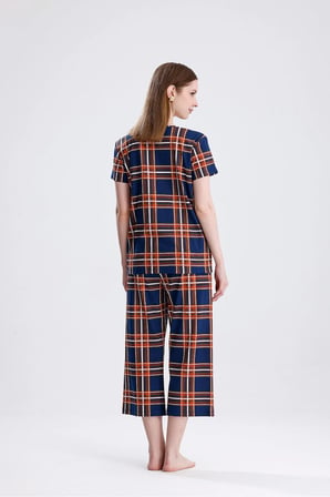 Laperissa Kadın Pijama Alt Üst Takım Çok Renkli 2XL Mevsimlik Pamuklu
