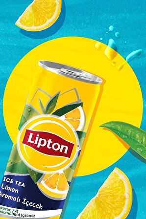 Lipton Soğuk Çay Limon 330 Ml X 24 Adet