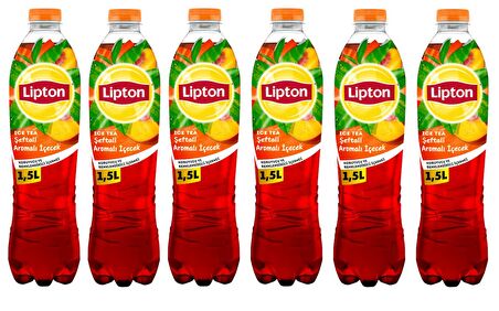 Lipton Soğuk Çay Şeftali 1,5 Lt X 6 Adet