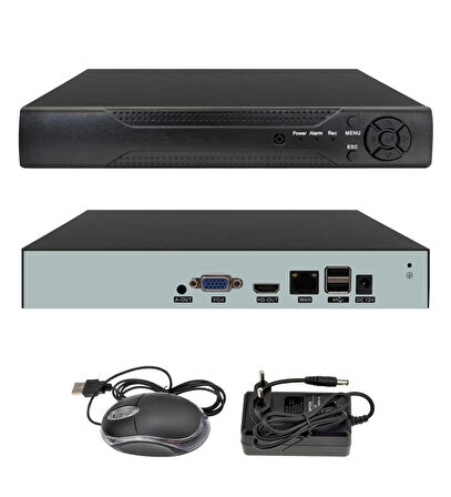 10 Kanal Nvr Xmeye Ip Kayıt Cihazı