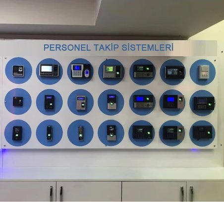 Wifi Kablosuz Kartlı  Parmak izi kartlı  Personel Takip Cihazı -Web Giriş Çıkış Yazılım -(10 KART DAHİL)