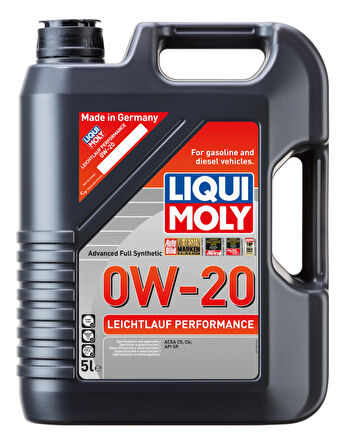 LIQUI MOLY Leicht­lauf Perform­ance 0W-20 (5 Litre)